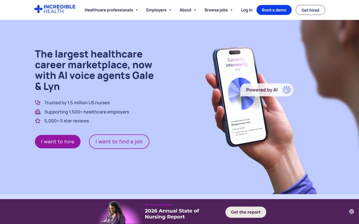 Screenshot of incrediblehealth.com