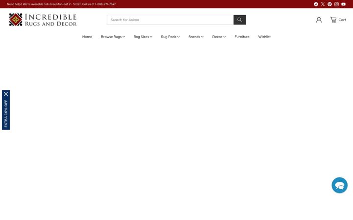 Screenshot of incrediblerugsanddecor.com