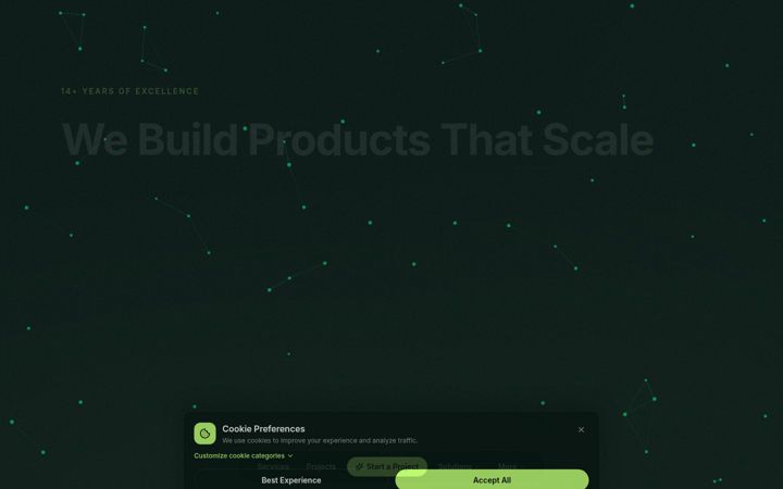 Screenshot of incrementsinc.com