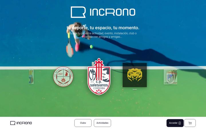 Screenshot of incrono.com