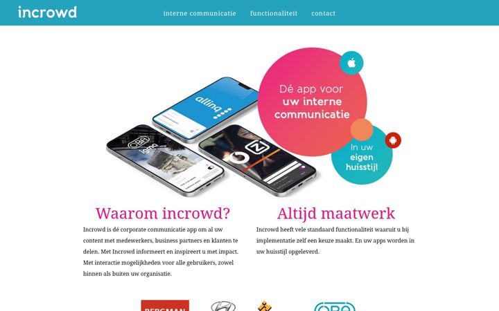 Screenshot of incrowdpro.nl