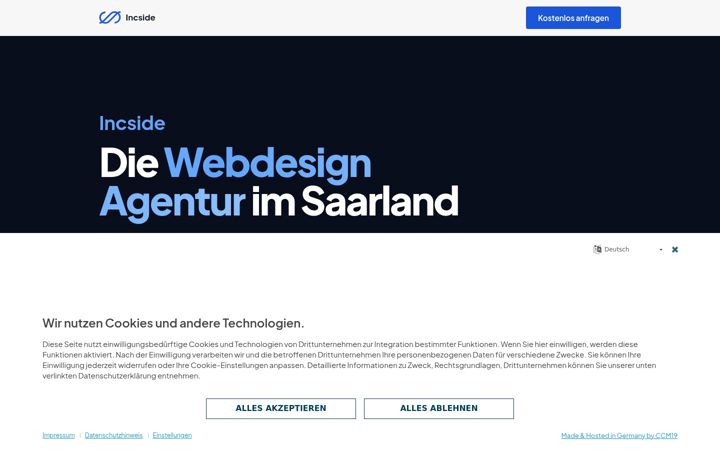 Screenshot of incside.de
