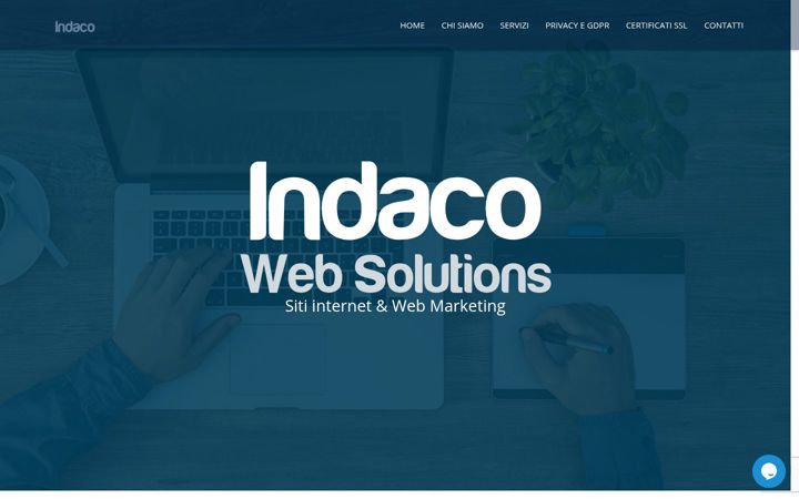 Screenshot of indacoravenna.com