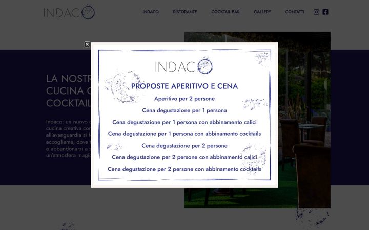 Screenshot of indacoriccione.it