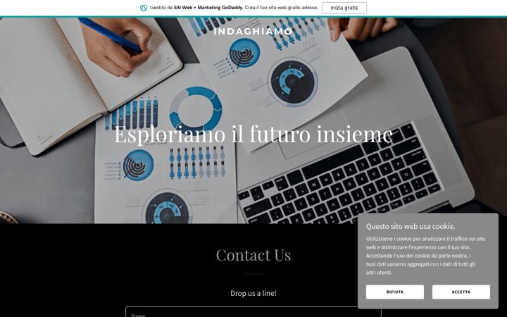 Screenshot of indaghiamo.it