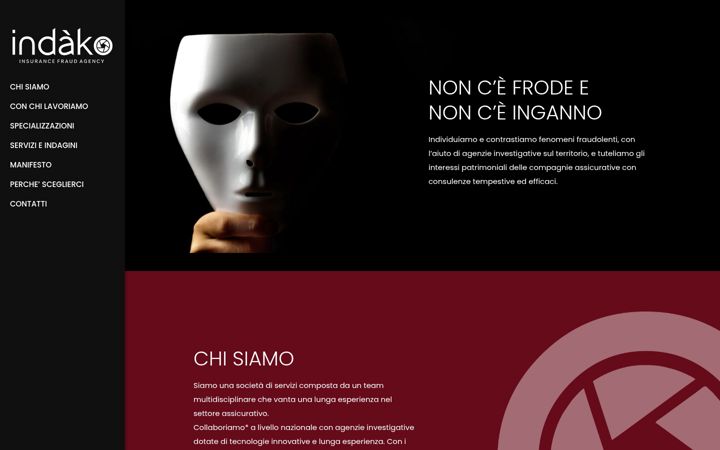 Screenshot of indako.it