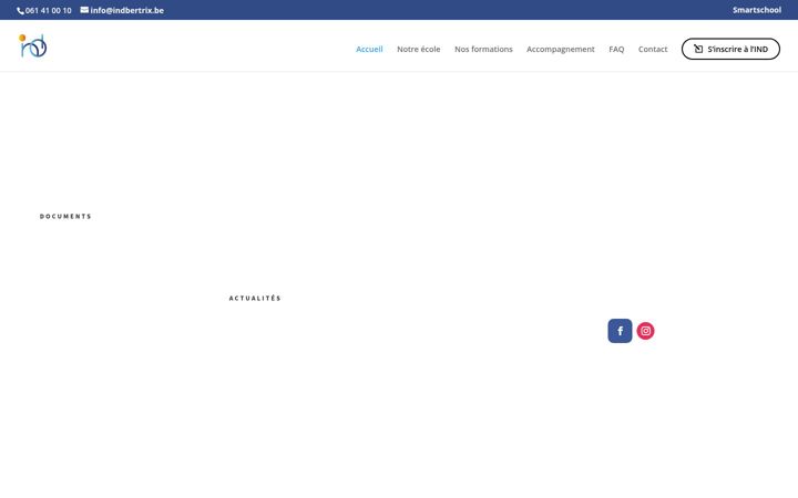 Screenshot of indbertrix.be