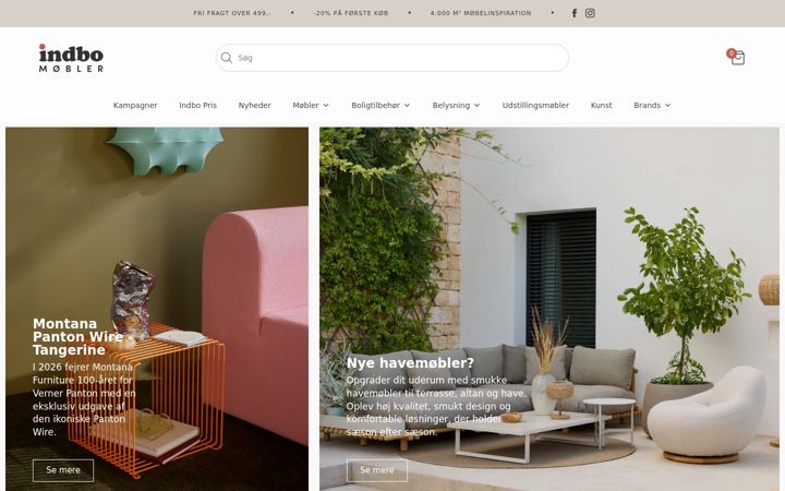 Screenshot of indbo.nu