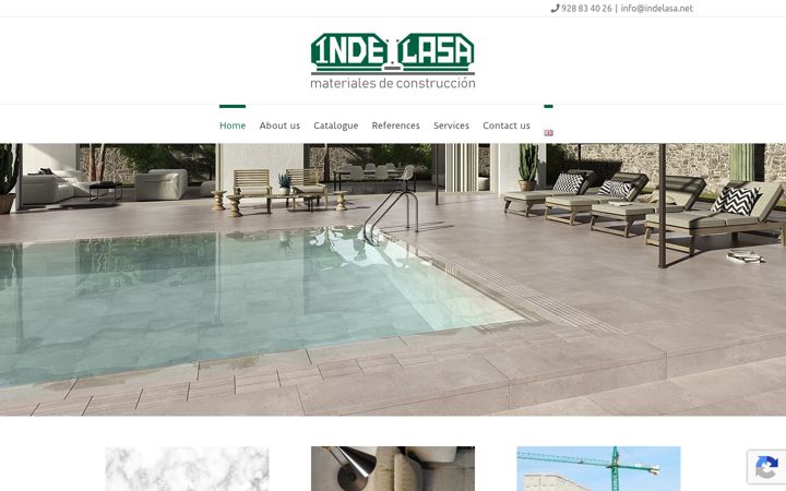 Screenshot of indelasa.com