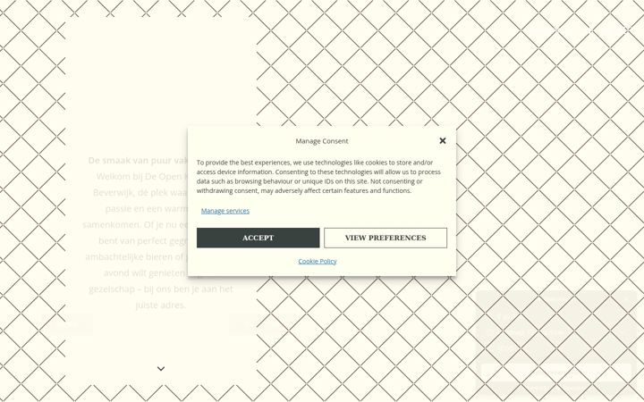 Screenshot of indeopenkeuken.nl