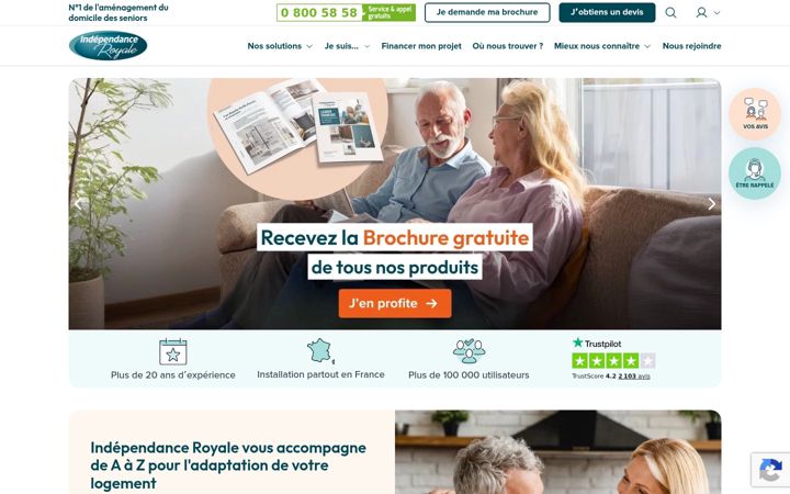 Screenshot of independanceroyale.com
