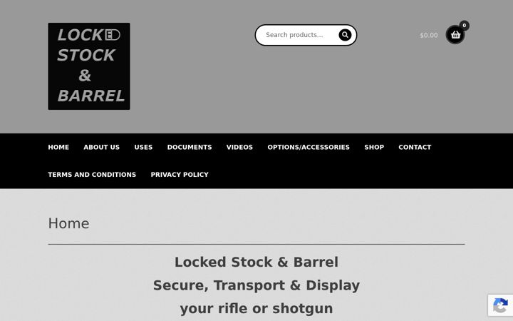 Snímek obrazovky independentarmory.com
