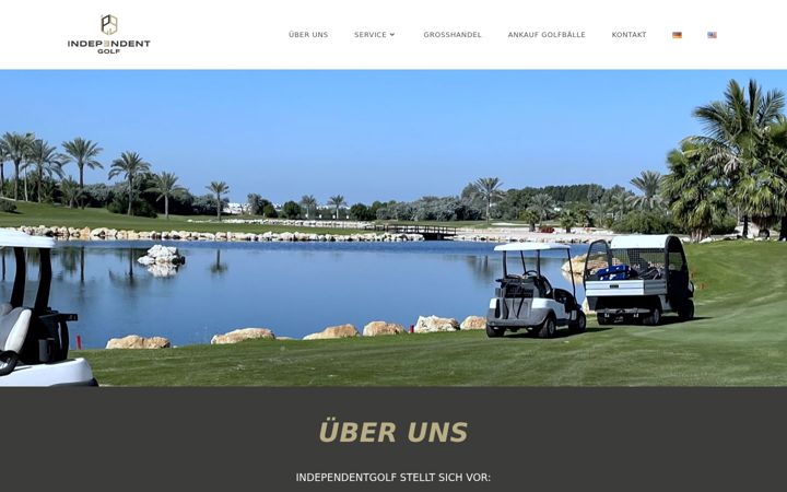 Екранна снимка на independentgolf.com