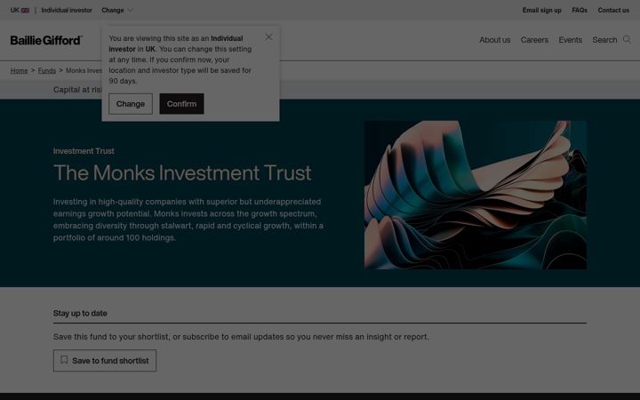 Screenshot of independentinvestmenttrust.co.uk