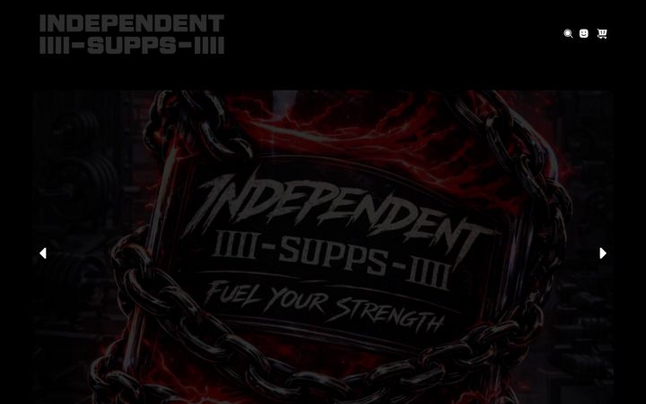 Screenshot of independentsupps.com