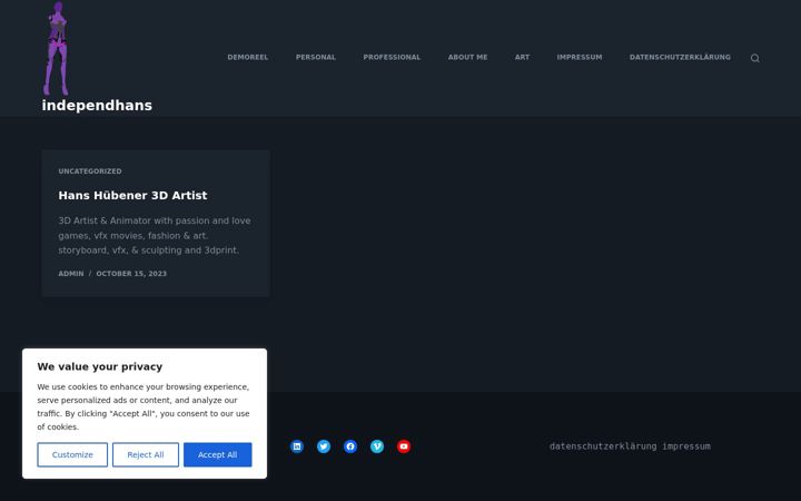 Screenshot of independhans.com