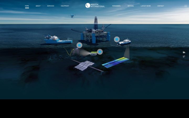 Screenshot of indepth-international.com