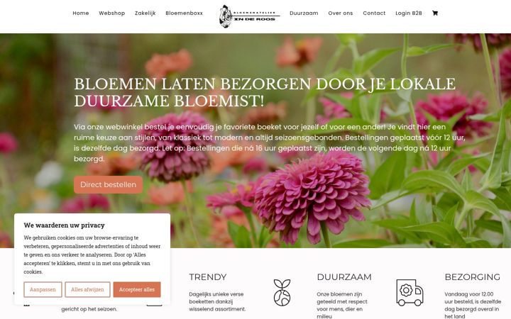 Screenshot of inderoos.com