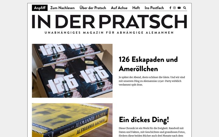 Screenshot of inderpratsch.de