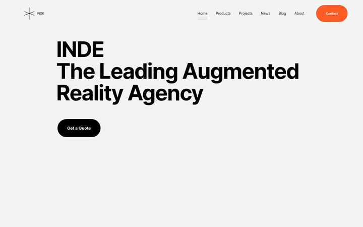 Screenshot of indestry.com