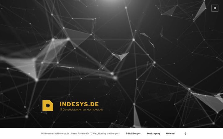 Screenshot of indesys.de