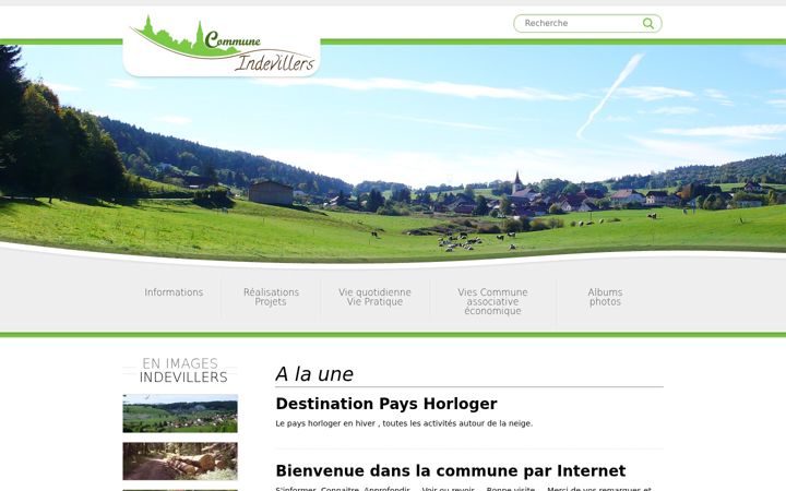 Screenshot of indevillers.fr
