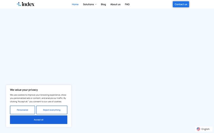 Screenshot of index-360.com