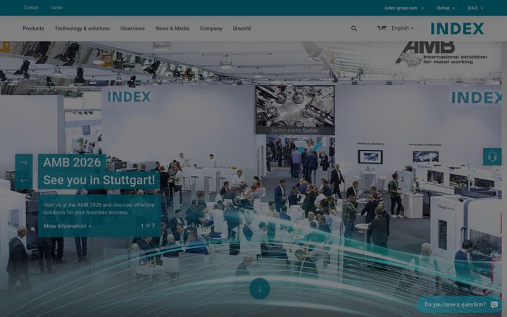 Screenshot of index-group.com