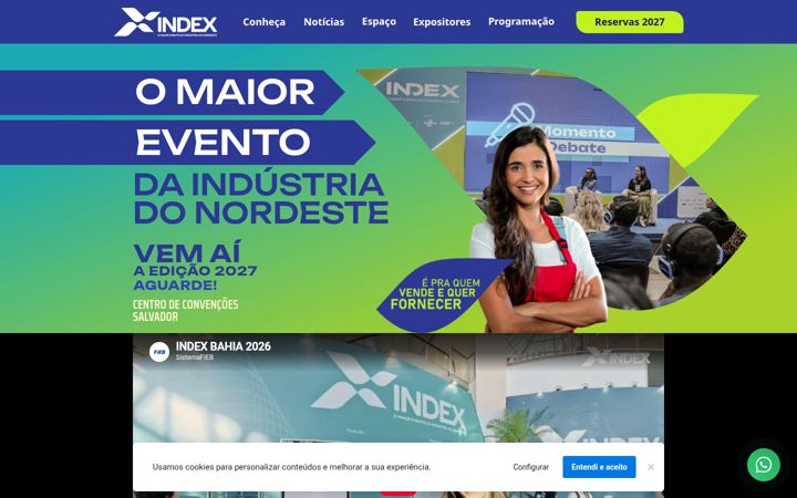 Screenshot of indexbahia.com.br