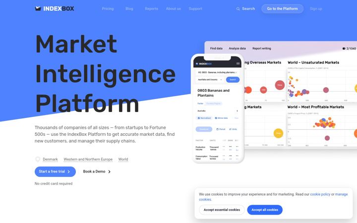 Screenshot von indexbox.io