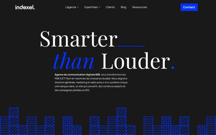 Screenshot of indexel.com