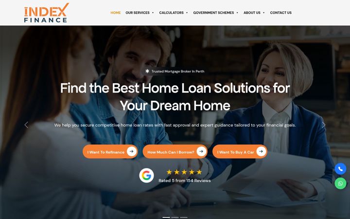 Screenshot ta' indexfinance.com.au
