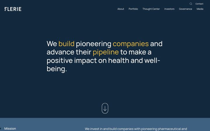 Kuvakaappaus sivustosta indexpharma.com