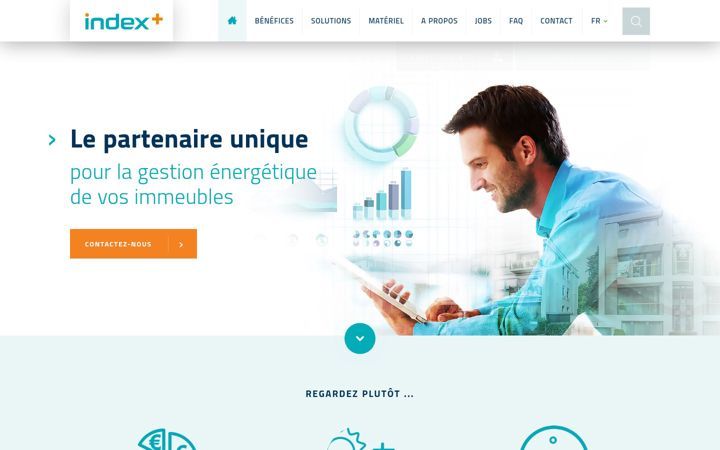Screenshot of indexplus.be