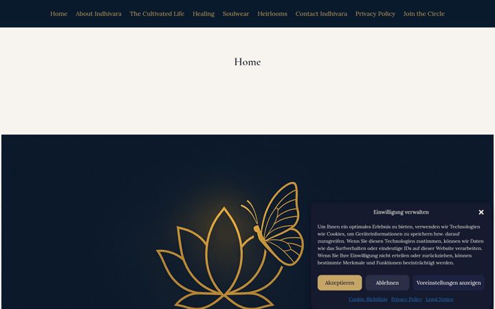Screenshot of indhivara.com