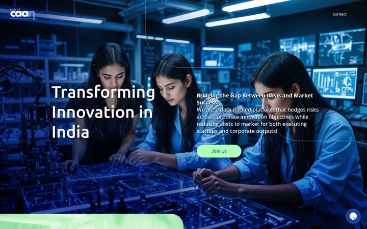 Kuvakaappaus sivustosta indiacaan.com