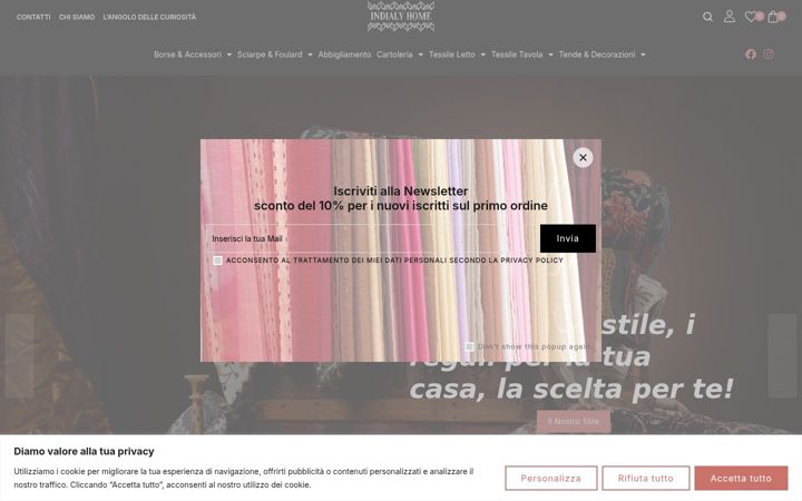 Screenshot of indialyhome.com