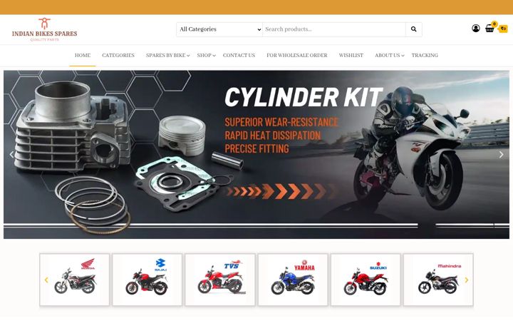 Ekrano kopija indianbikesspares.com