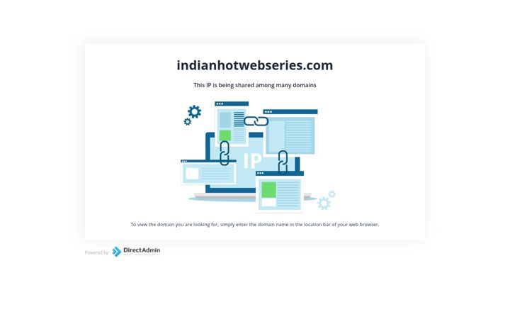 Screenshot of indianhotwebseries.com