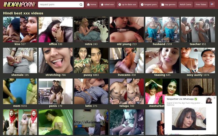 Screenshot of indianpornvideos.click