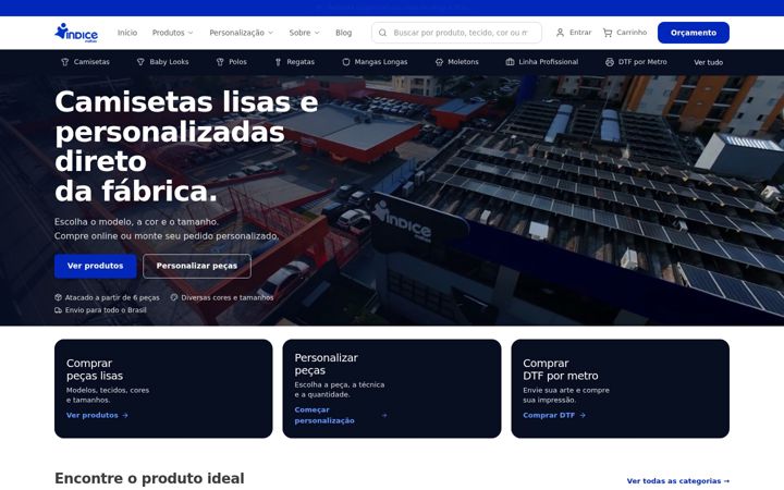Screenshot of indicemalhas.com.br