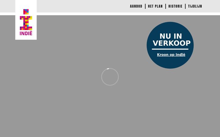 Screenshot of indie.nl