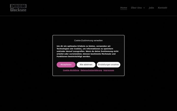 Snímek obrazovky indiego-glocksee.com