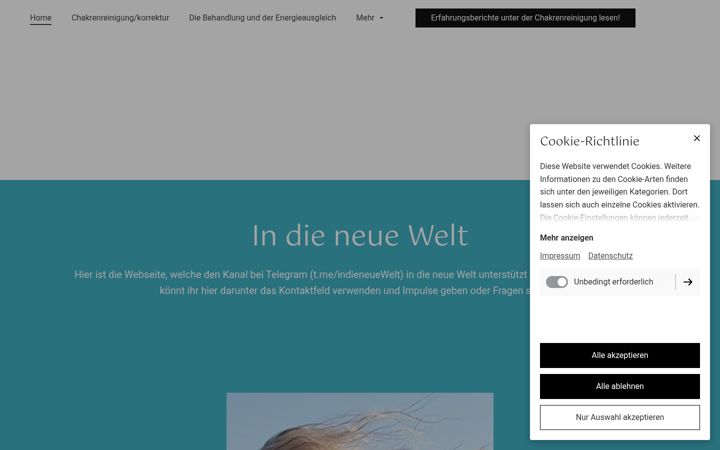 Screenshot of indieneuewelt.website