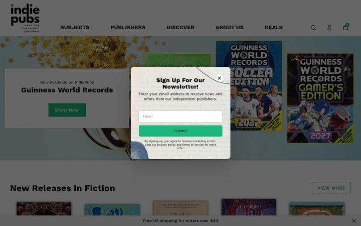Skærmbillede af indiepubs.com