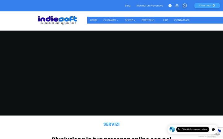 Screenshot of indiesoft.it