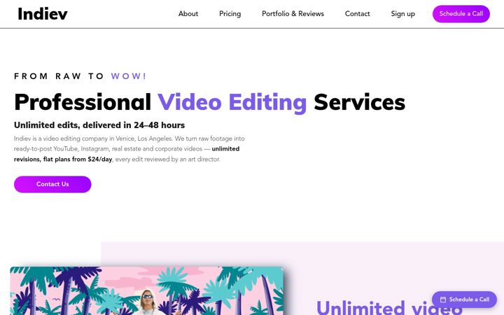 Screenshot of indiev.org