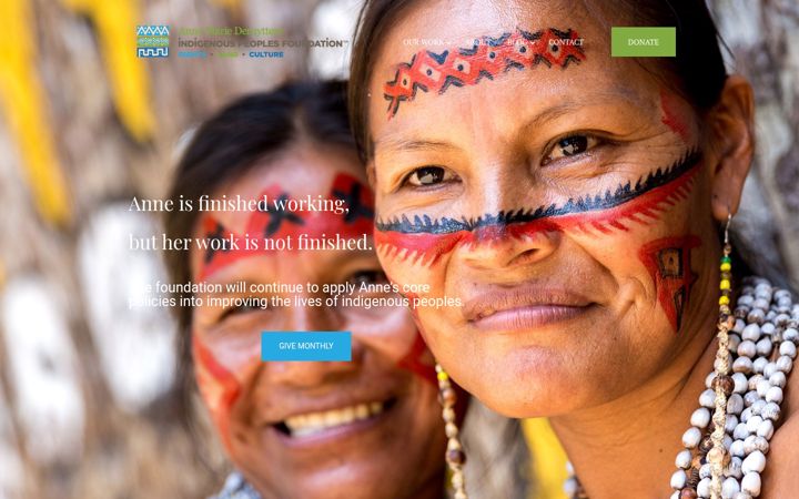 Screenshot of indigenous-peoples.org