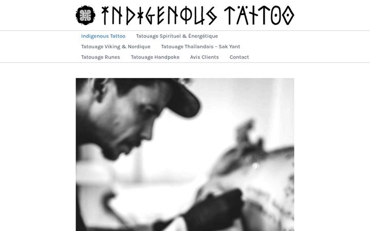 Screenshot of indigenous-tattoo.com