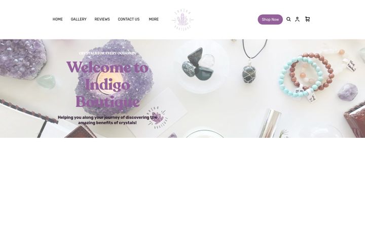 Screenshot of indigo1111.com